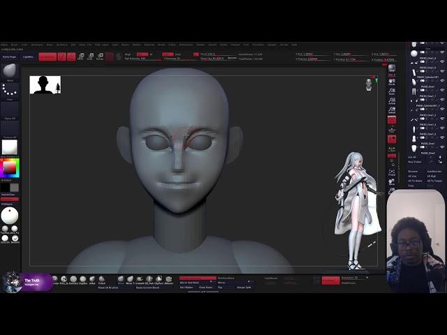 [LIVE] Zbrush Sculpting: Zero