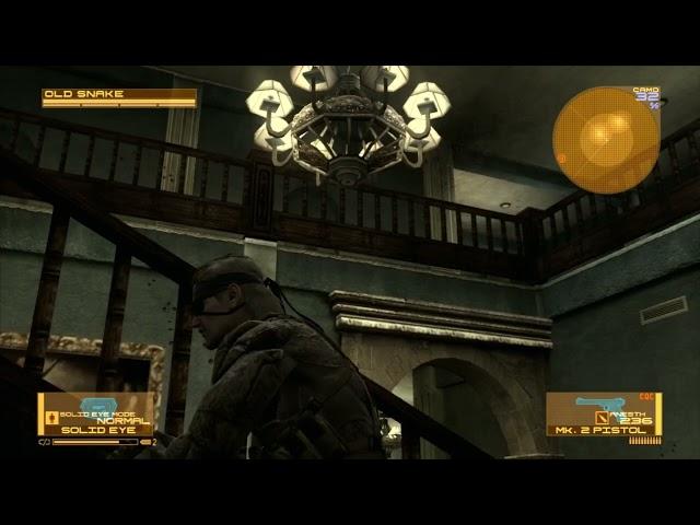 MGS4: Vista Mansion Infiltration