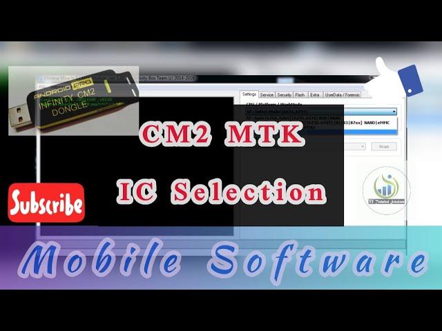 CM2 MTK SETING TAB | How to select IC in MTK | IC Selections | Mobile Software | CM2 Course Part 06