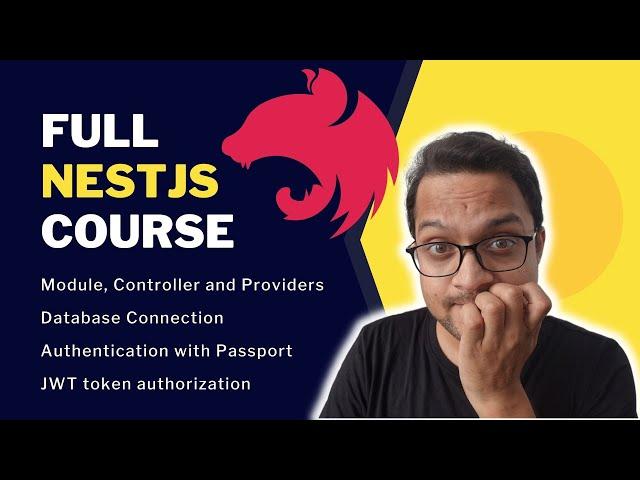 Nestjs Full Course 2022 | Beginner Nestjs Tutorial