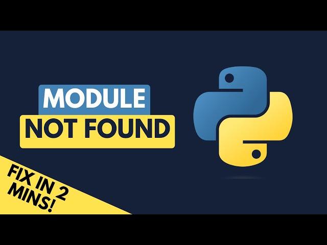 How to Fix The "Module Not Found" Error for Pygame in Under 2 Minutes! [2023]