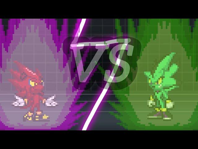 Chaos Nazo VS Perfect Nazo (But Sprite Animation Remake)