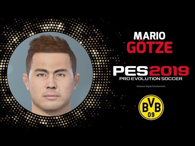 How to create Mario Götze in PES 2019 (FAST)