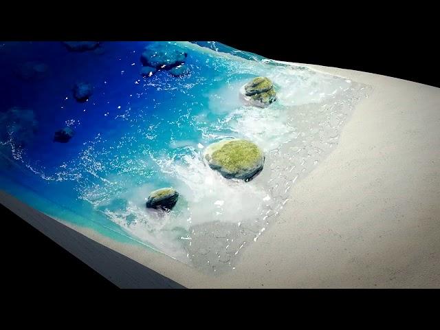 Summer Beach - a 3D short animation made in blender 2 79