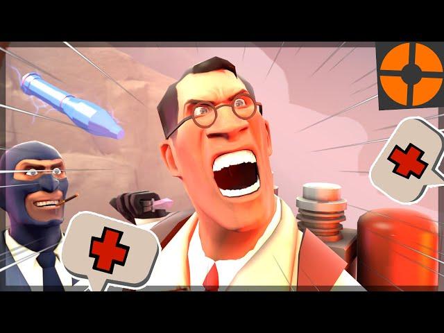 TF2: Medic Has to Do EVERYTHING By Himself!