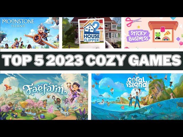 My top 5 cozy games of 2023 (giveaway closed)