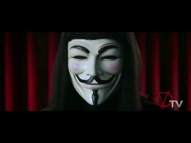 V For Vendetta Speech - Seeds of Revolution! HD