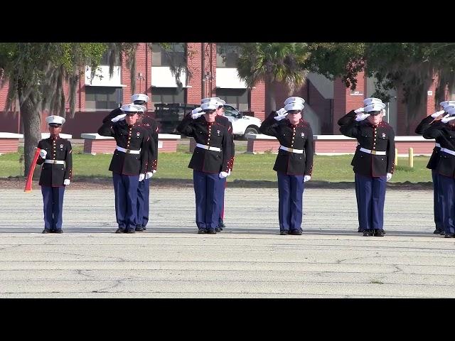 Parris island recruit training graduation march 2023