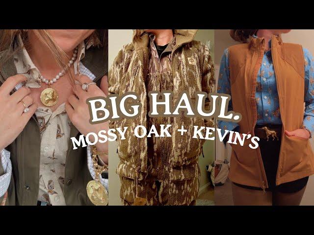 HUGE unboxing!! NEW Mossy Oak + STYLISH outdoorsy clothing haul! *NEW PARTNER :)