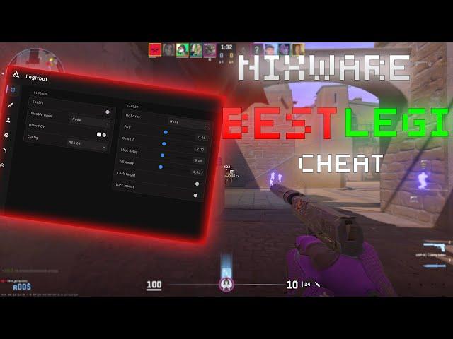 Nixware BEST legit cheat (FREE CFG)