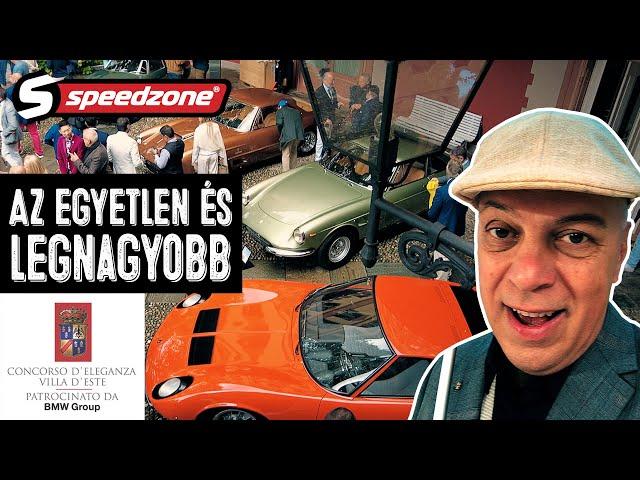 Az egyetlen és legnagyobb: Concorso Villa d'Este (Speedzone S12E50)