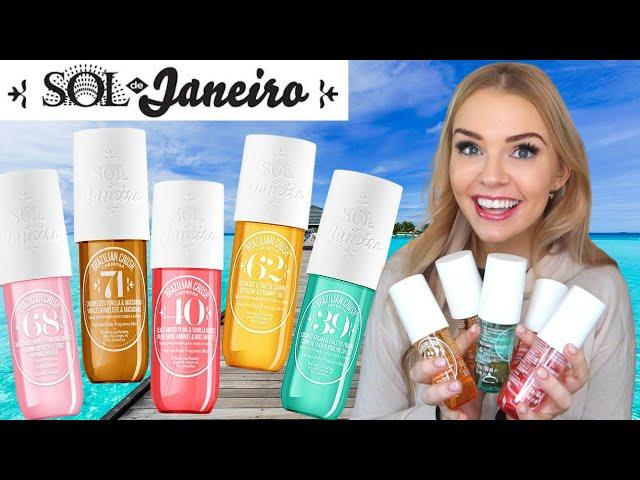 SOL DE JANEIRO BRAZILIAN CRUSH CHEIROSA 39, 40, 71, 62, 68 PERFUME MISTS SPRAY REVIEW | Soki London