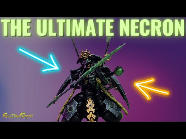 Painting up the Ultimate Necron Lord | Warhammer 40k