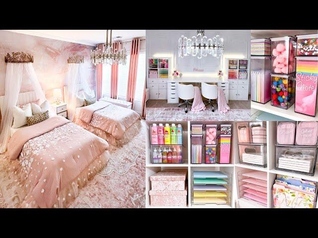 EXTREME GIRLS BEDROOM MAKEOVER | ULTIMATE Organizing + DIY Decorating Ideas on A BUDGET