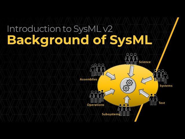 Background of SysML — Lesson 1