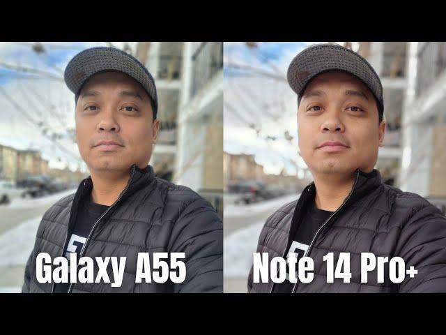 Galaxy A55 vs Redmi Note 14 Pro+ camera comparison! Top Midrange Phones of 2025!