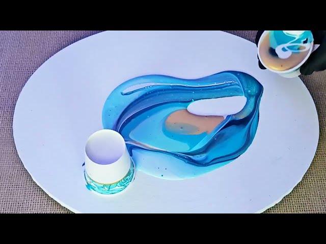 Try this COMBO TECHNIQUE with OWATROL! It May just SURPRISE You! Acrylic Paint Pouring Art.