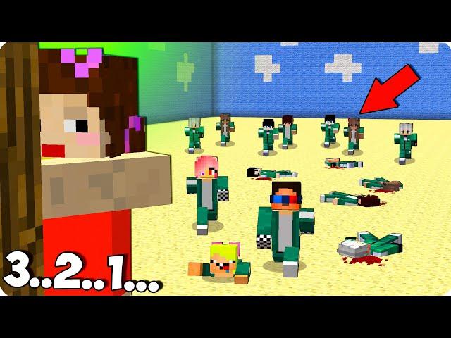 ИГРА В КАЛЬМАРА В МАЙНКРАФТ! 100% ТРОЛЛИНГ ЛОВУШКА ШЕДИ ЛЕСКА И НУБИК MINECRAFT