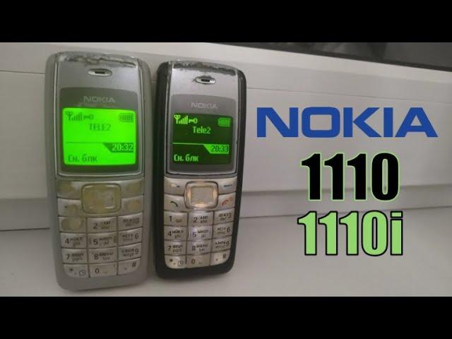 Nokia 1110 и 1110i - ретро обзор в 2023 году