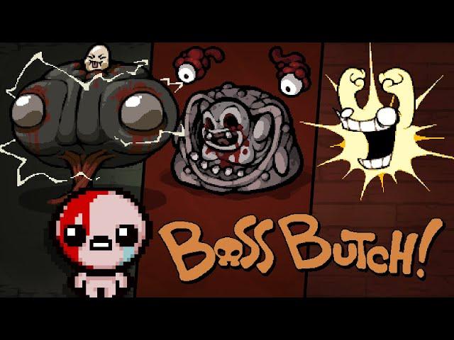 13 NEW Bosses - Boss Butch - The Binding of Isaac Repentance Mod Showcase