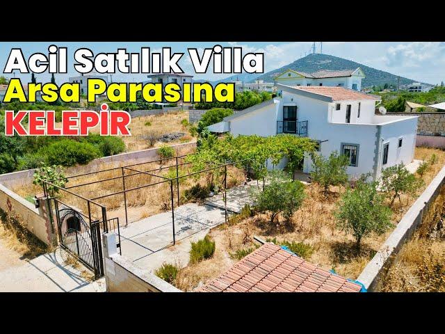 Acil Satılık Kelepir Villa Yeşiltepede 700 m2 Arsa İçinde Arsa Parasına Satılık E-727