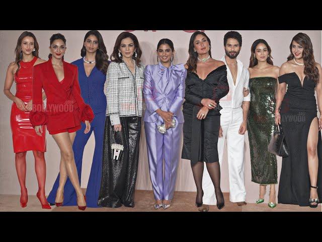 Celebrities arrives at TIRA Store Launch | Suhana, Shahid, Kareena, Kiara, Nita Ambani, Isha Ambani