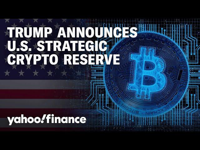 President Trump announces strategic crypto reserve