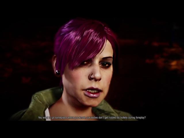 inFAMOUS Second Son - Fetch & Delsin kiss scene w/ invisible bug