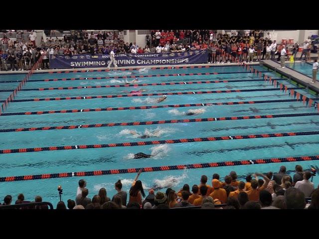 Erika Brown Breaks American Record in 100 Yard Fly, Swimming 49.38