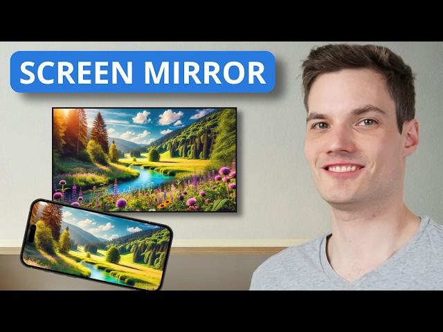 How to Screen Mirror iPhone to Samsung TV (2024)