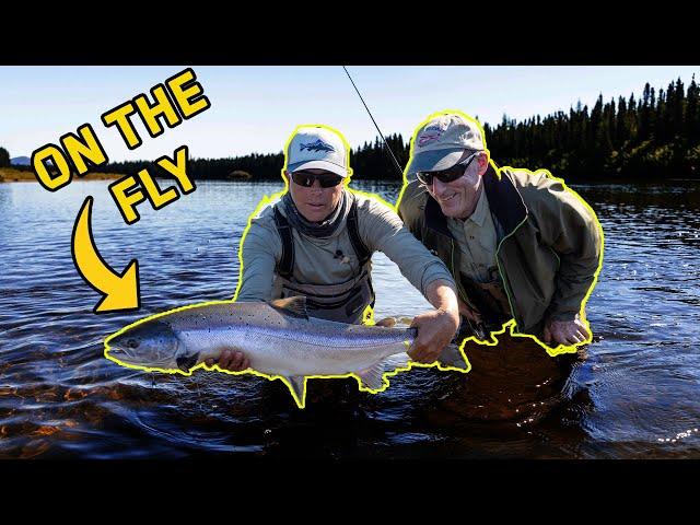 HUGE Atlantic Salmon in Labrador | Flowers River Lodge