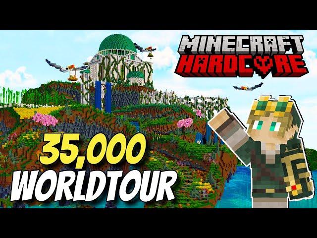 I Survived 35,000 days in Hardcore Minecraft World Tour