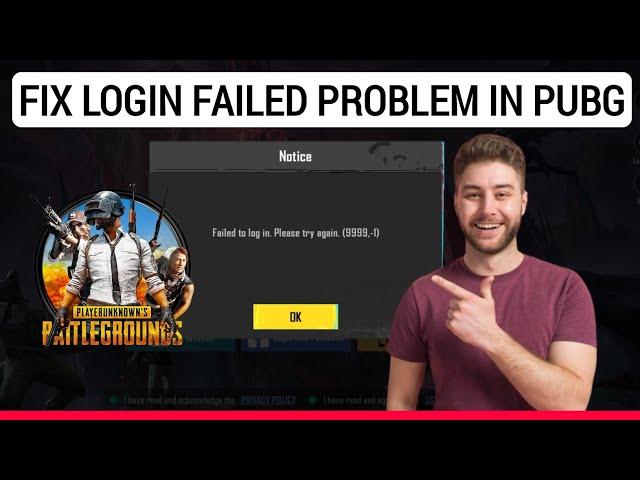 How To Fix Failed To Login Please Try Again PUBG Mobile | Fix PUBG MOBILE Not Login With Facebook