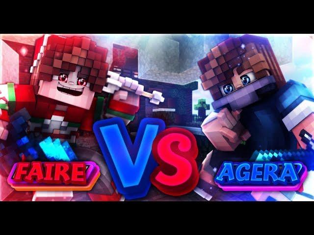 АГЕРА vs ФЭЙР ! АГЕРУ ЗАБАНИЛИ ! Agera001 vs FaireHero ! Битва в майнкрафт Hypixel SkyWars Minecraft