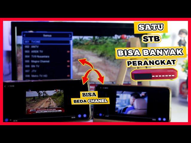 PALING DICARI! Cukup 1 STB Buat Banyak Perangkat | Review Set Top Box TV Digital DVBT2 Tanaka SNIPER