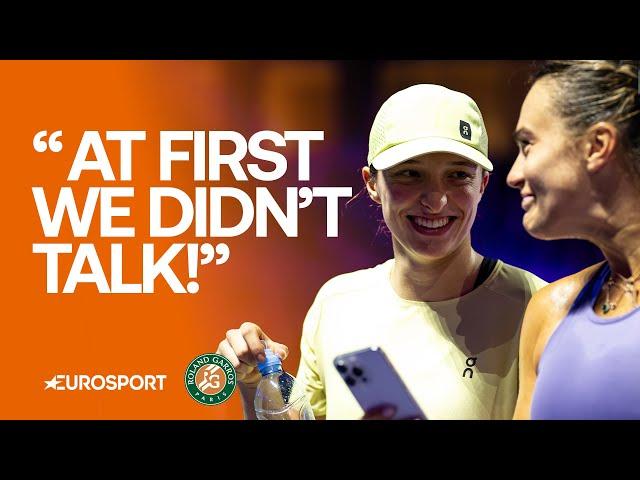 French Open 2025 Press Conference: Aryna Sabalenka discusses her relationship with Iga Swiatek 