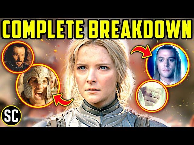 RINGS OF POWER Season 1 COMPLETE BREAKDOWN! Every LORD OF THE RINGS Easter Egg Explained