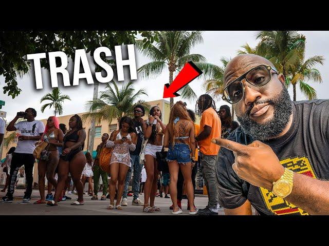 Trash Culture, Black People Tearing Up Miami Beach, Why Locals Don't Visit Same Spots As Visitors