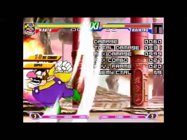 Mugen: Wario 100% Combo.