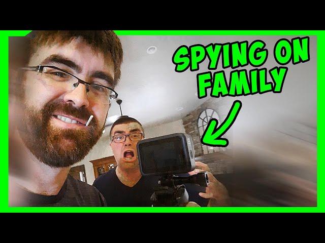 Uncle Jay Spy's On Oh Shiitake Mushrooms Family (Get Caught)