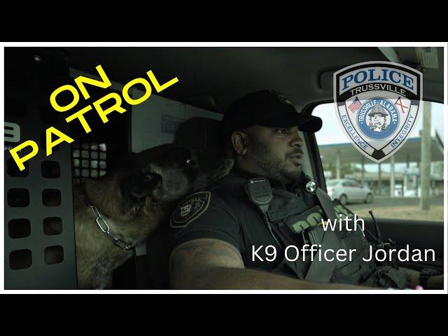 "On Patrol" with K9 Officer Jordan. TPD LIVE