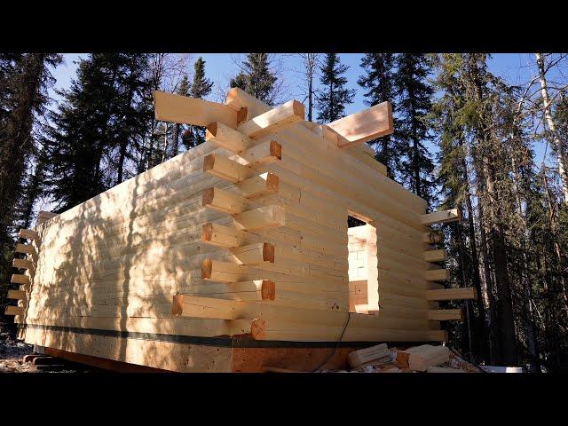 ALASKAN Log Cabin Project (Summer Beam) - Wk 4