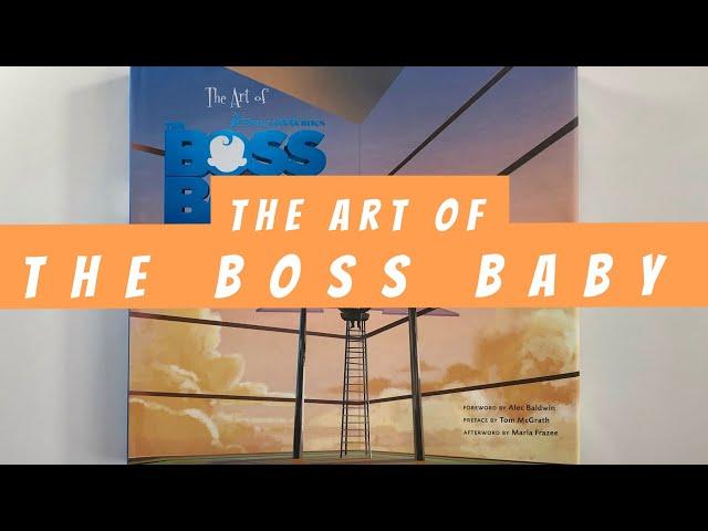 The Art of The Boss Baby (flip through) Dreamworks Artbook