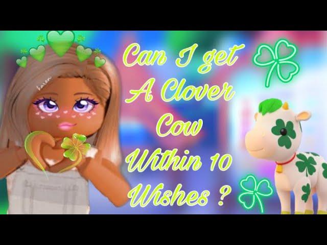 Trying To Get A Clover Cow In Roblox Overlook Bay