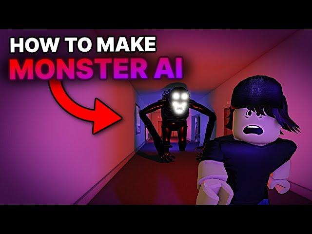 How to make a PATHFINDING MONSTER AI in ROBLOX! (FREE KIT)