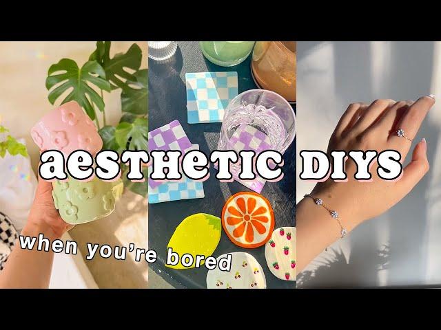 aesthetic tiktok DIYs  *things to do when you're bored*