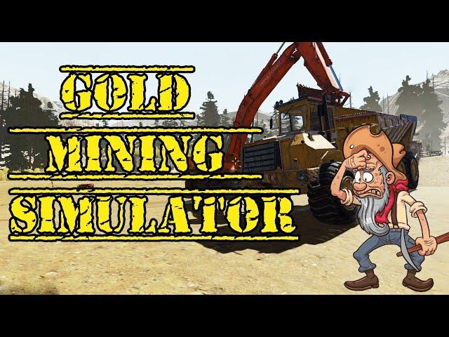 ГРЕБУ ЗОЛОТО ЛОПАТОЙ - ОБЗОР GOLD MINING simulator