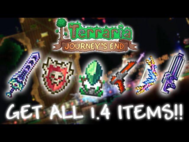 Get ALL Terraria 1.4 Items TUTORIAL | Zenith, Celebration MK2, New Vanity Sets and MORE!!