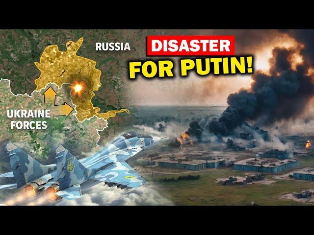 BIG SURPRISE! Ukrainian MiG-29 jets made history in Kursk! Important Russian Base Destroyed!