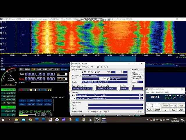 FM DX / 88.50 / BRF 1 / Belgium